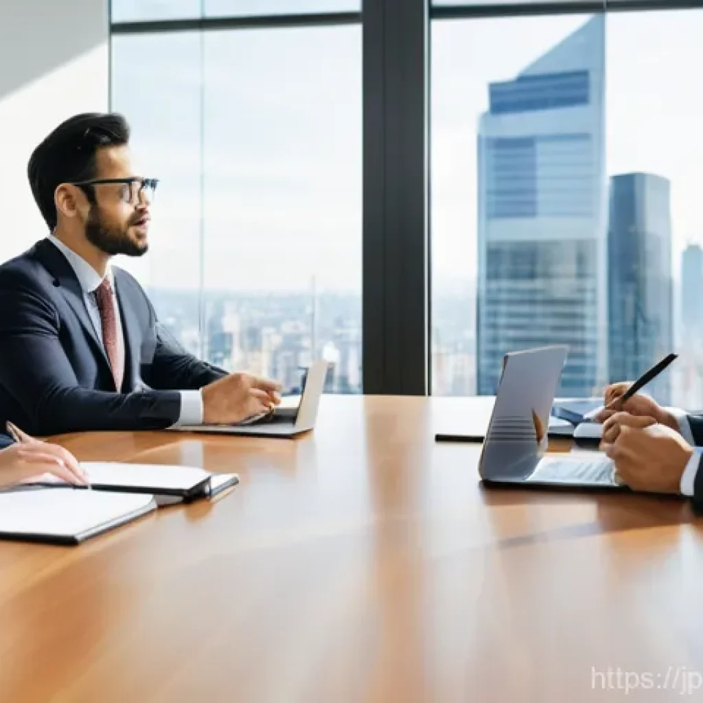무역영어를 활용한 국제 무역 사례 분석 - **Prompt:** A group of diverse international business professionals, including individuals of East A...