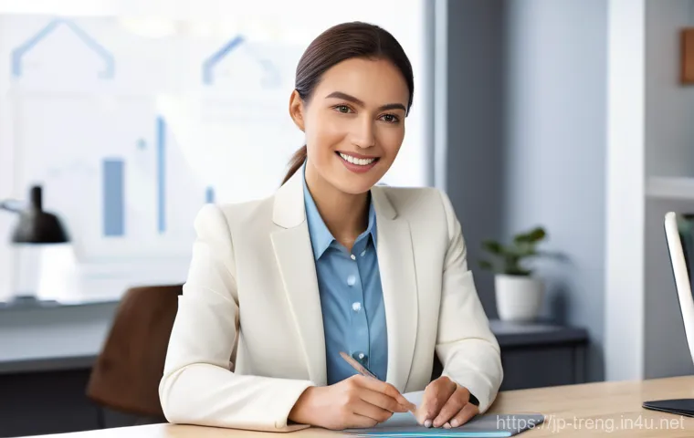 무역영어 학습자가 알아야 할 최신 뉴스 - **Prompt:** A dynamic, motivated young female business professional, in her early 30s, with a friend...
