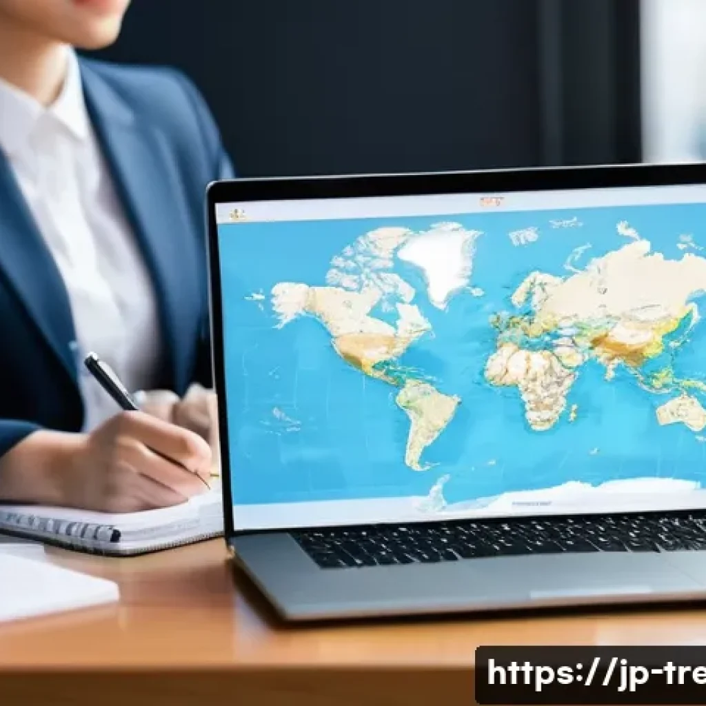 무역영어 실기시험 준비를 위한 성공 사례 - **Prompt: Engaging with Live Trade English Content**
    A young, diverse professional in their late...